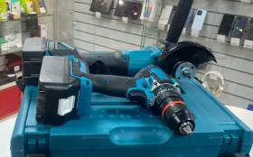 Набор 2в1 УШМ АКБ+Шуруповёрт Makita