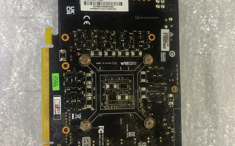 Игровая видеокарта GeForce GTX 1650 4GB