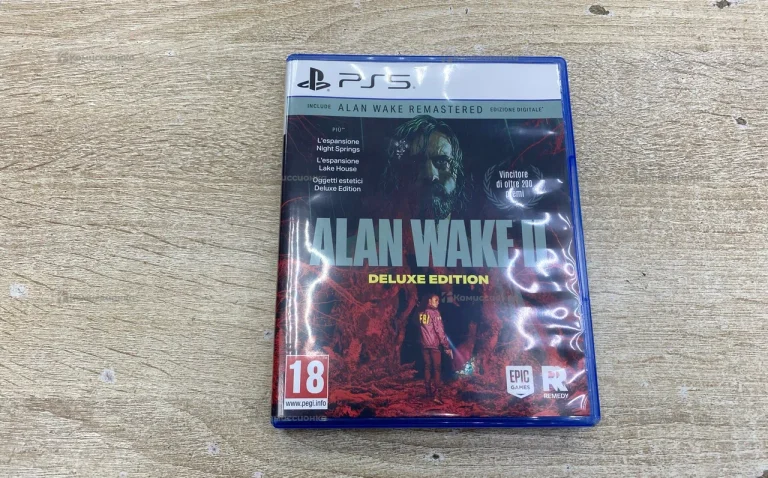 PS5 диск для ps5 Alan wake 2 deluxe edition