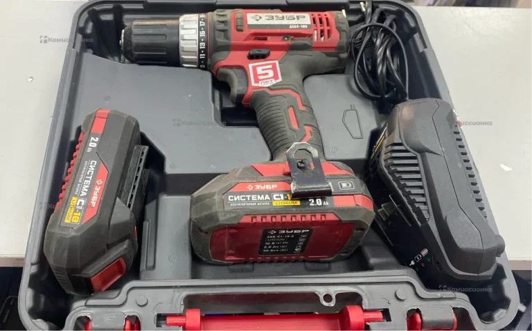 Шуруповерт Зубр ДШЛ-185