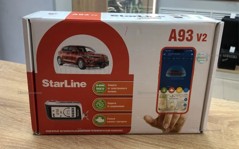 Сигнализация Starline A93 v2 2Can+2Lin