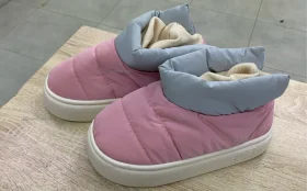 Обувь женская зимняя розовые