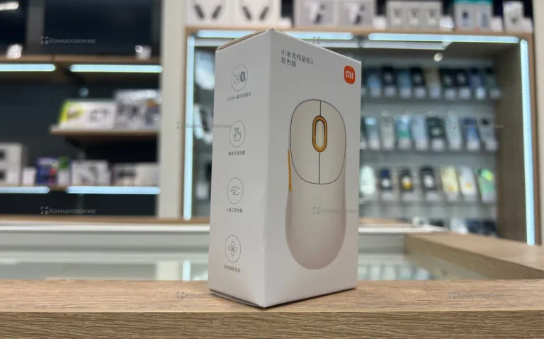 Беспроводная компьютерная мышь Xiaomi Wireless Mouse 3 (XMWXSB03YM) бежевый, белый