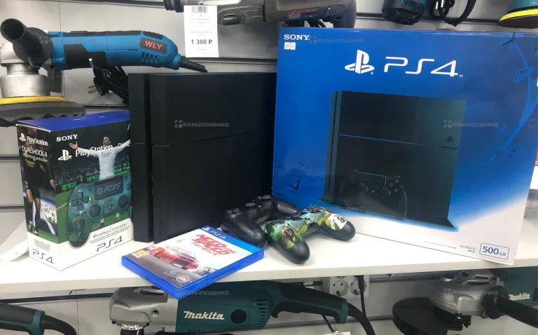 Приставка Sony PlayStation 4 Fat 500 GB прошитая