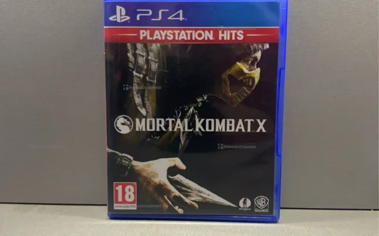 PS4 диск. mortal kombat X