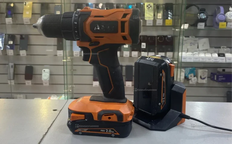 Аккумуляторная дрель-шуруповерт AEG BS18G4-202C