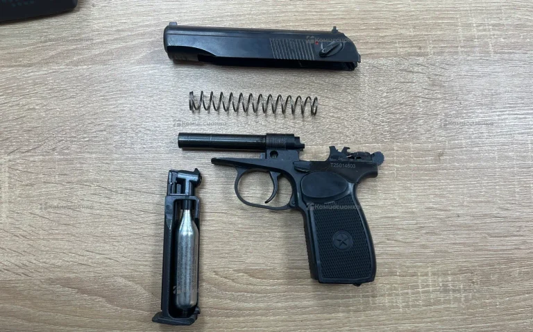 Пистолет Байкал MP-654K