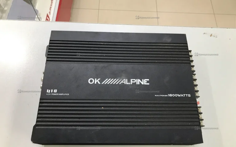 Усилитель  - Alpine 418 1800w