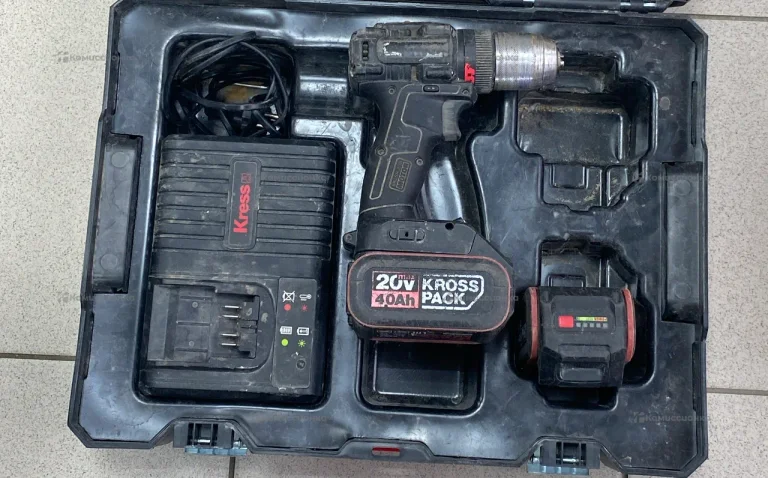 аккумуляторный шуруповерт KRESS KUA71