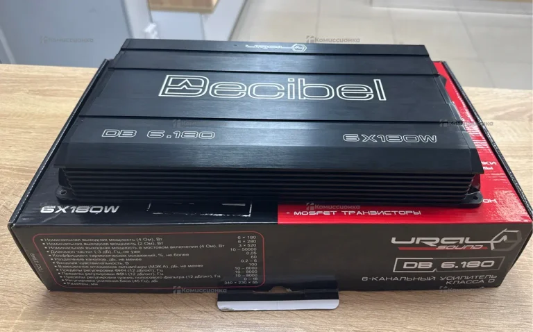 Усилитель  Decibel Ural DB 6.180
