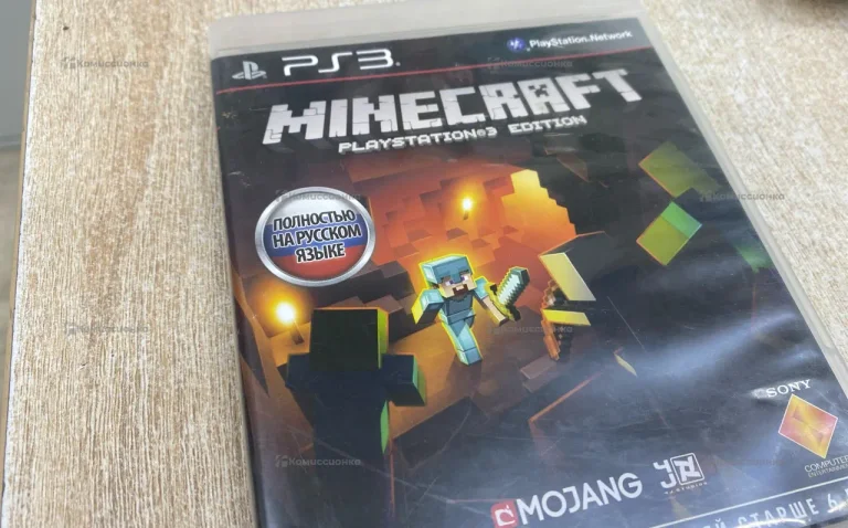 Диск PS3 Minecraft Mojang