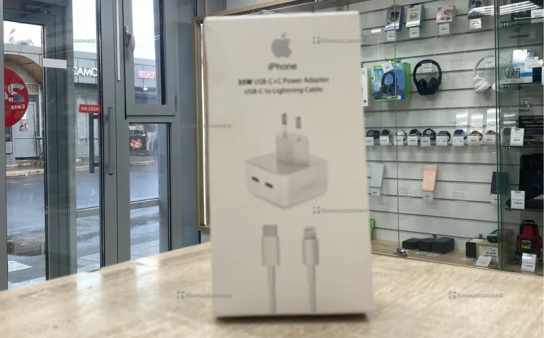 35W USB-C+С Power Adapter  USB-C to Lightning Cabl