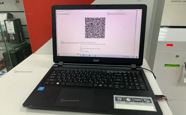 Ноутбук  Acer aspire es 15