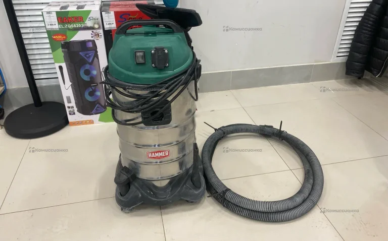 Строительный пылесос hammer 30л