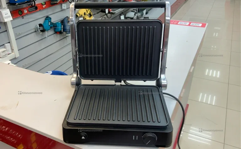 Гриль REDMOND SteakMaster RGM-M822, Черный/сталь