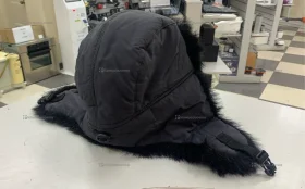 Купить Шапка-ушанка зимняя серая б/у , в Красноярск Цена:390рублей