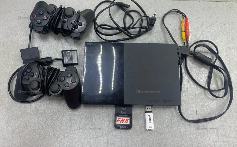 Приставка Sony PlayStation 2 slim (SCPH-90008)