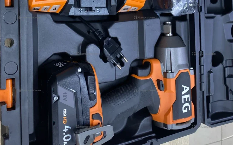 Аккумуляторный ударный гайковерт AEG BSS18MTF12BL-