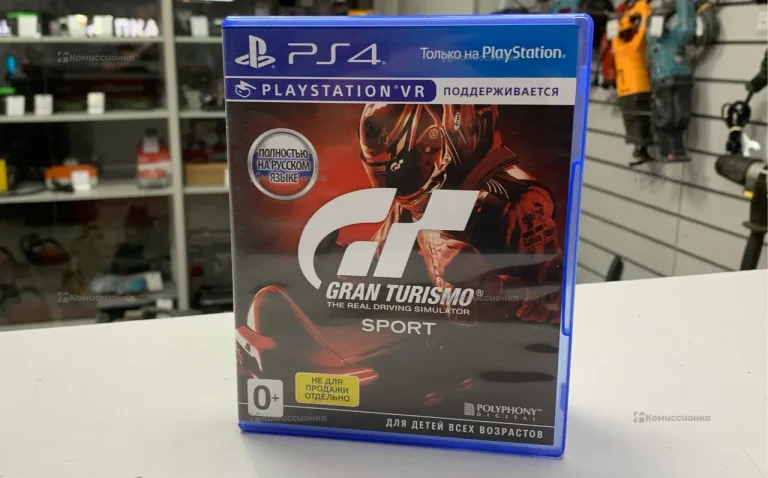 Диск для PS4 Gran Turismo Sport