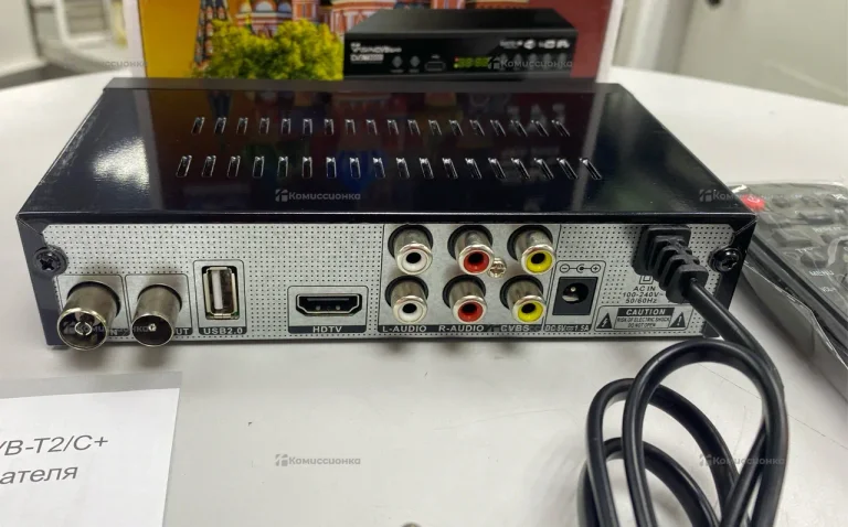 Цифровая ТВ приставка  10