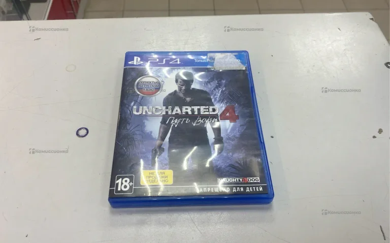 Диск пс4 uncharted 4
