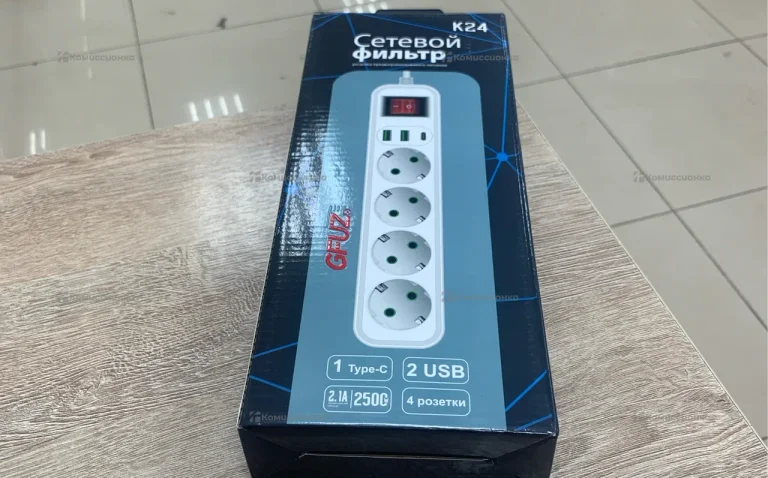 сетевой филтр gfuzf k24 4розетки