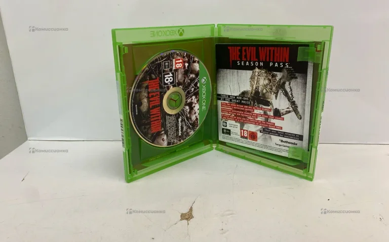 Диск на Xbox one the evil within