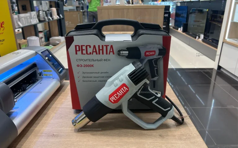 Строительный фен ФЭ-2000К Ресанта