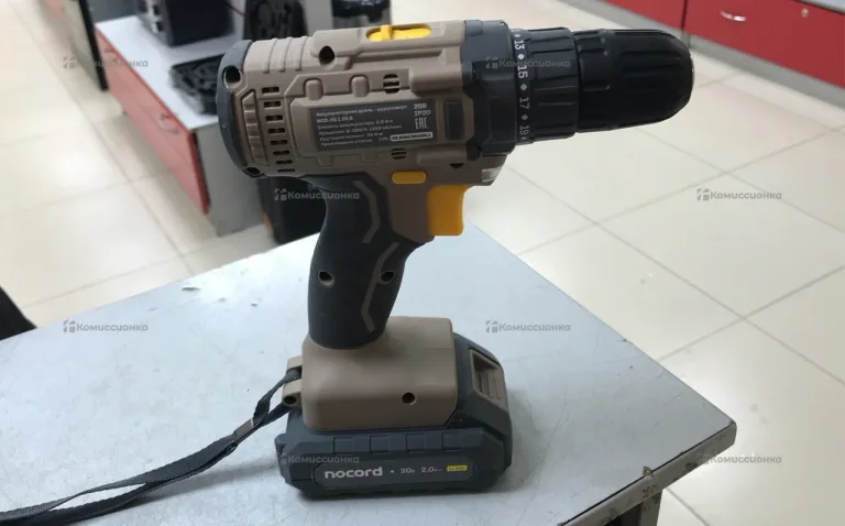Дрель шуруповёрт nocord 20v