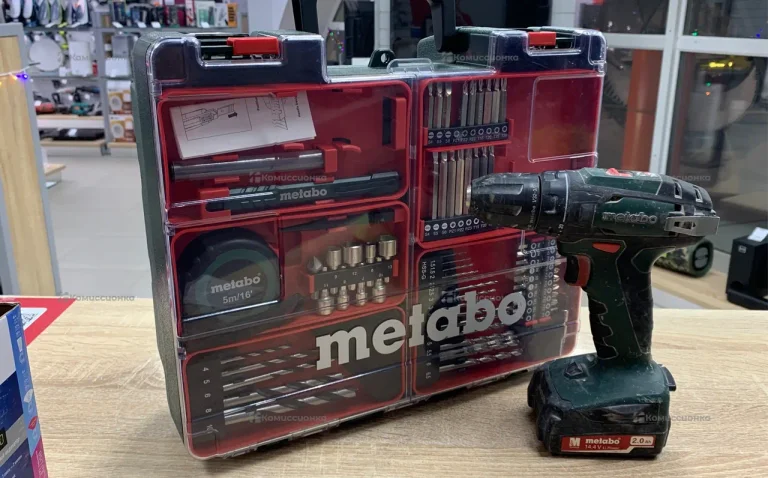 Шуруповерт metabo p6178513
