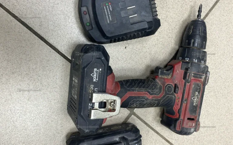 шуруповерт elitech да 20 2 сл