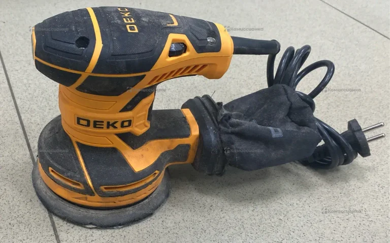 Эксцентриковая шлифмашина сетевая DEKO DKG400-125