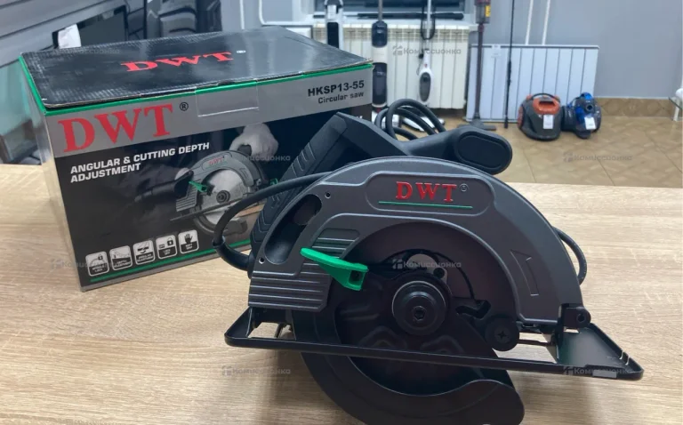 Пила циркулярная DWT HKSP13-55 1,3кВт, 4800об/мин