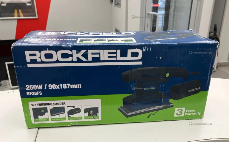 Вибрационная шлифмашина сетевая Rockfield RF26FS,