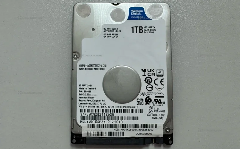 Жесткий диск WD Blue 1tb 6gb/s
