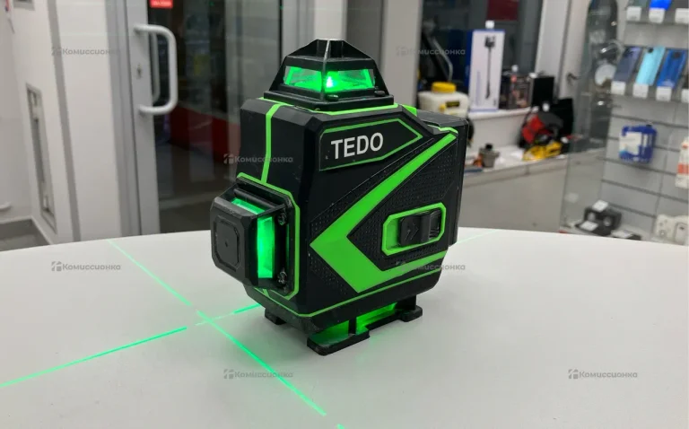 Лазерный уровень Tedo черно зеленый