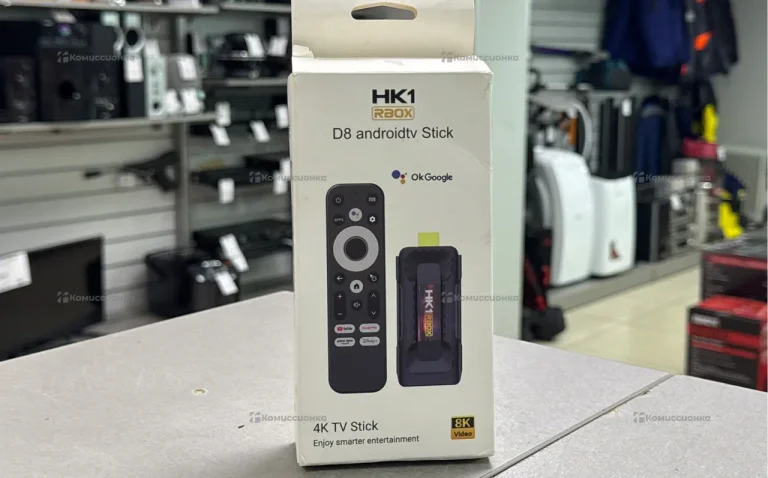 Цифровая ТВ приставка  HK1 D8 androidTV Stick