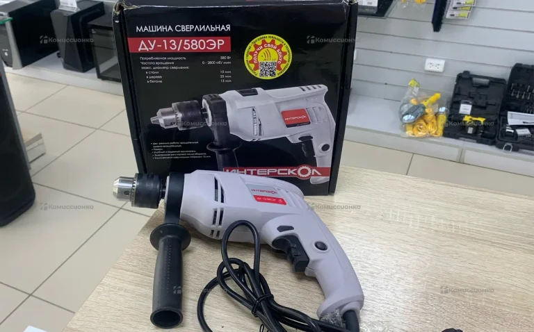 Дрель Интерскол ДУ-13/580ЭР