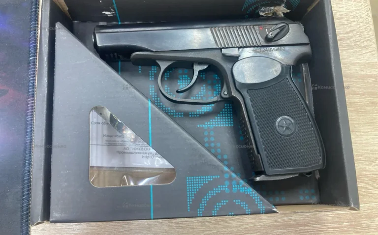 Пневматический пистолет Baikal MP-654K