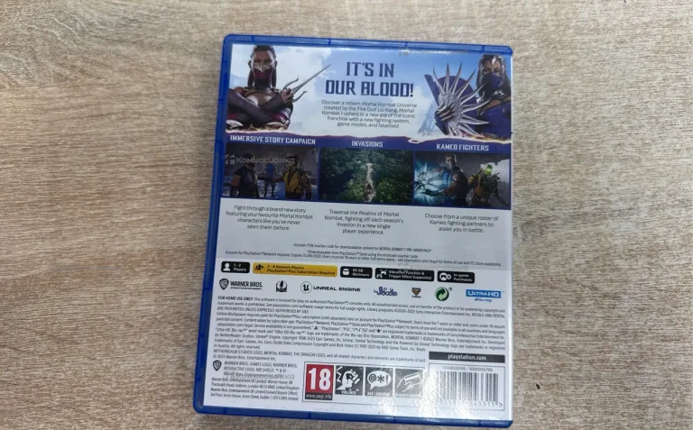 диск ps5 . mortal kombat 1