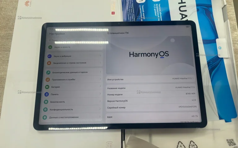 Планшет Huawei matepad 11.5 6/128gb