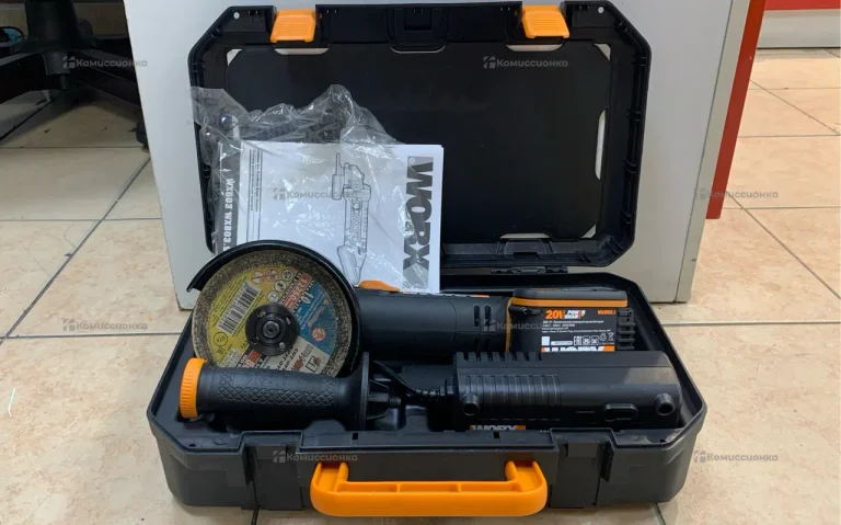 Аккумуляторная УШМ Worx WX803