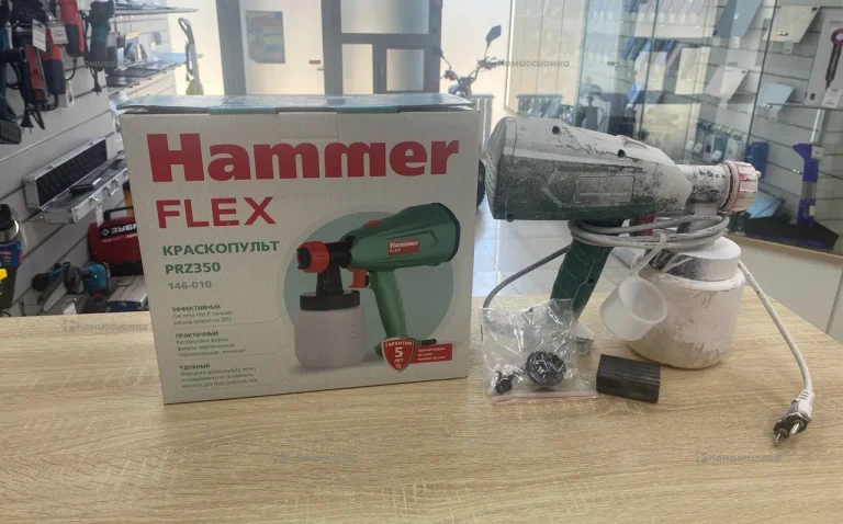 Сетевой краскопульт Hammerflex PRZ350