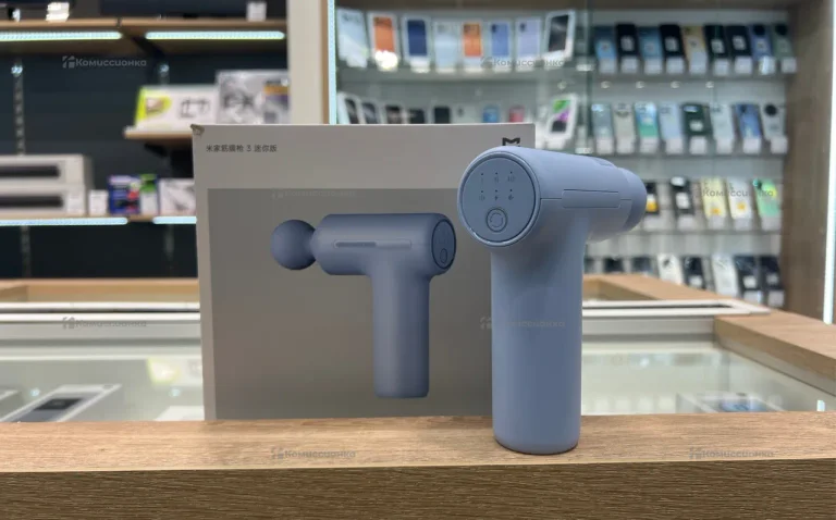 Массажер перкуссионный Xiaomi Mijia Fascia Gun 3 Mini Edition MJJMQ07YM (светло-голубой)