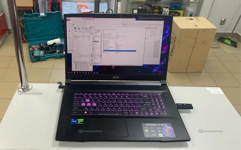 Ноутбук  MSI Katana 17 b13vgk
