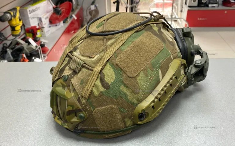 Тактический шлем боевой OPS Core Fast BR2+Наушники