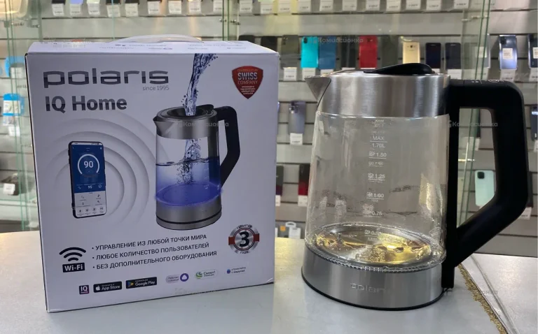 Умный чайник Polaris PWK 1725CGLD Wifi