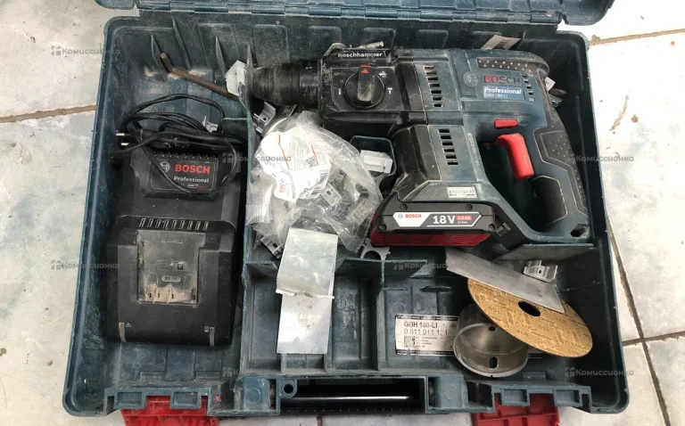 Аккумуляторный перфоратор BOSCH GBH 180-Li