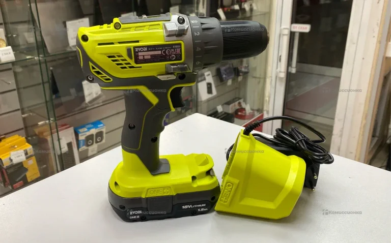 Дрель-шуруповерт Ryobi R18DD3-0