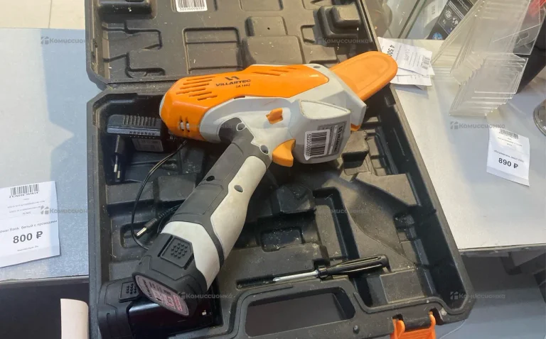 пила аккумуляторная villartec sa1462